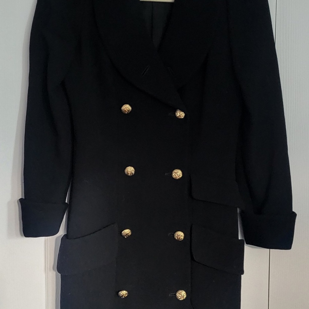 Vintage Chanel Wool Coat
